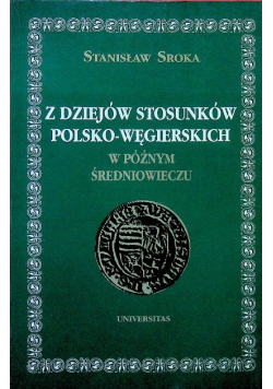 Z dziejów stosunków Polsko  Węgierskich