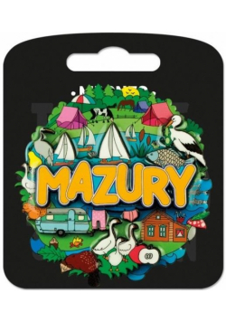 Magnes I love Poland Mazury ILP-MAG-C-MAZ-07