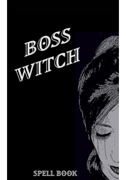 Boss Witch - Blank Lined Notebook