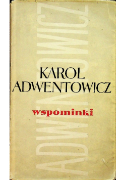 Adwentowicz Wspominki