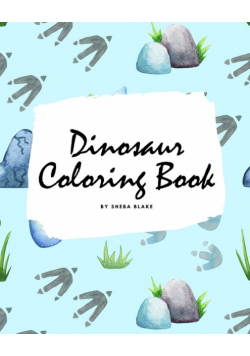 Dinosaur Coloring Book for Children (8x10 Coloring Book / Activity Book)