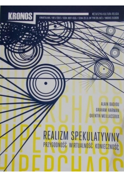 Kronos nr 1 / 2012 Realizm Spekulatywny
