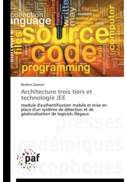 Architecture trois tiers et technologie jee