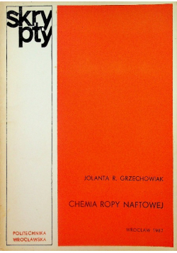 Chemia ropy naftowej