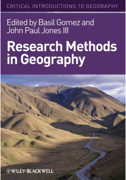 Research Methods Geography