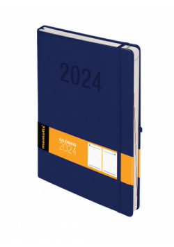 Kal 2024 Memo A4 DNS granatowy
