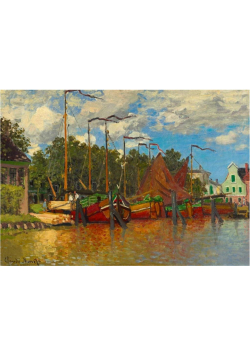 Puzzle 1000 Łódki na jeziorze, Claude Monet, 1871