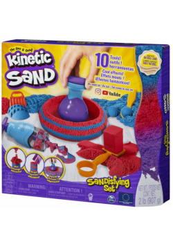 Kinetic Sand Zestaw z mega akcesoriami 907g