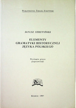Elementy gramatyki historycznej języka polskiego