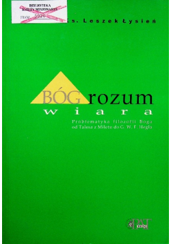 Bóg rozum wiara