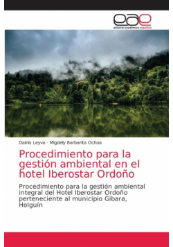 Procedimiento para la gestión ambiental en el hotel Iberostar Ordoño