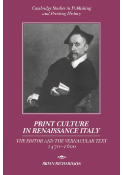 Print Culture in Renaissance Italy