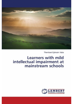 Learners with mild intellectual impairment at mainstream schools
