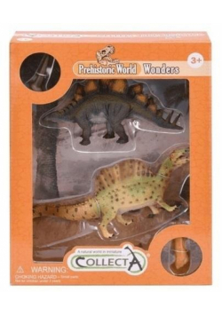 Dinozaury Spinozaur i Stegozaur