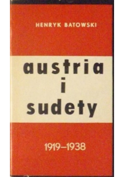 Austria i Sudety 1919 - 1938