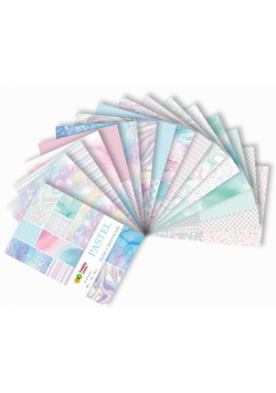 Blok z motywami Pastel A4/15K 80g HAPPY COLOR