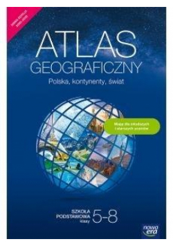 Atlas geograficzny SP Polska, kontynenty... w.2020