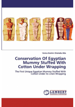 Conservation Of Egyptian Mummy Stuffed With Cotton Under Wrapping