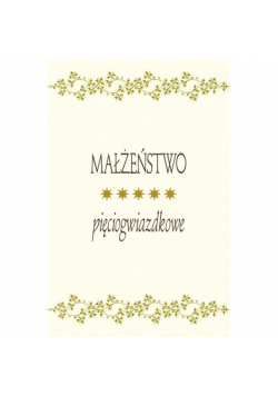 Małżeństwo pięciogwiazdkowe (biała)