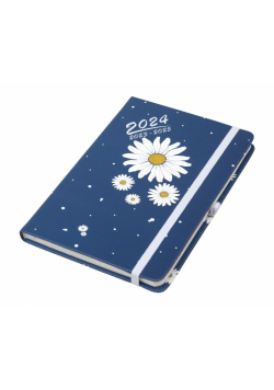 Kalendarz 2024 A5 18M + notes Hip hop granatowy