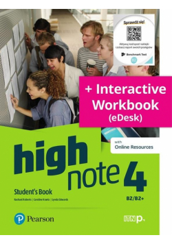 High Note 4 SB + kod + Benchmark PEARSON