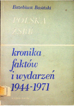 Polska ZSRR Kronika faktów i wydarzeń