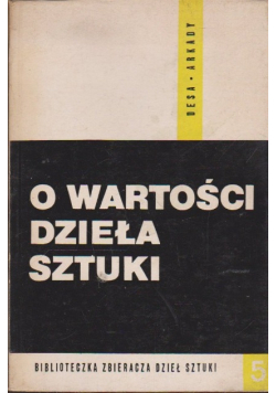 O wartości dzieła sztuki