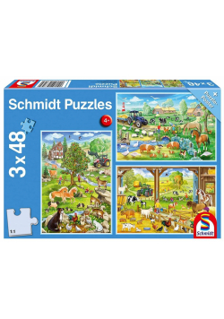 Puzzle 3x48 Na farmie G3