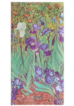 Kalendarz książkowy slim 2023 Van Gogh's Irises
