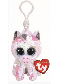 Beanie Boos Diamond - Cekinowy Jednorożec brelok