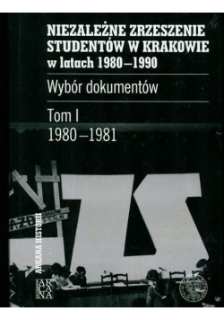 Niezależne Zrzeszenie Studentów w Krakowie T.1