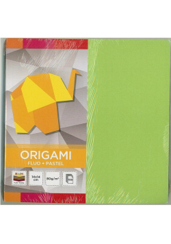 Origami 14x14cm Fluo+Pastele x 100K