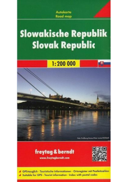 Mapa samochodowa - Słowacja 1:200 000