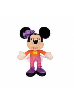 Minnie w pomarańczowo-różowym stroju 25cm