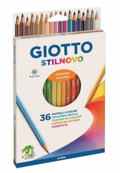 Kredki Stilnovo Intense 36 kolorów GIOTTO