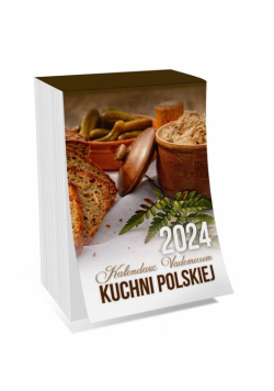 Kalendarz 2024 zdzierak Vademecum kuchni polskiej