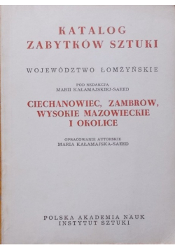 Katalog zabytków sztuki Województwo Łomżyńskie
