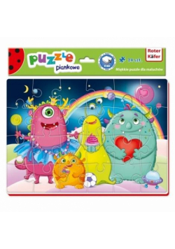 Miękkie puzzle A4 Śmieszne zdjęcia Potworki