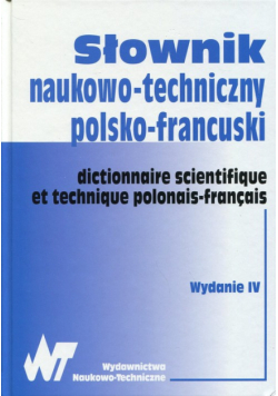 Słownik naukowo-techniczny polsko-francuski