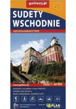 Mapa - Sudety Wschodnie 1:60 000