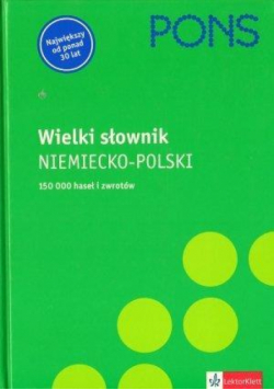 Wielki słownik ( I tom ) niemiecko-polski PONS
