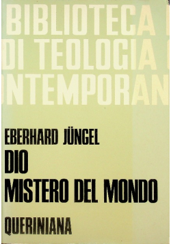 Dio mistero del mondo
