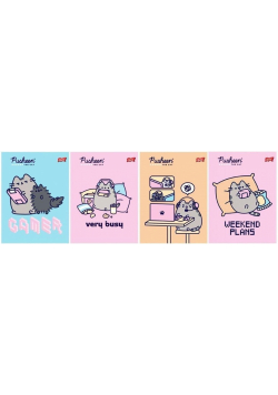 Zeszyt A5/32K kratka Pusheen (15szt)
