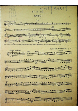 60 Etiud op . 345 na skrzypce