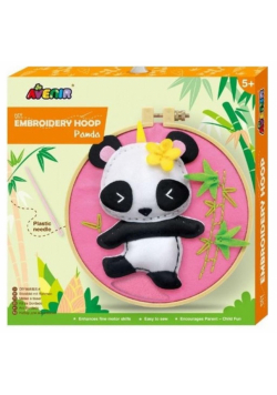 Obręcz do haftowania - Panda