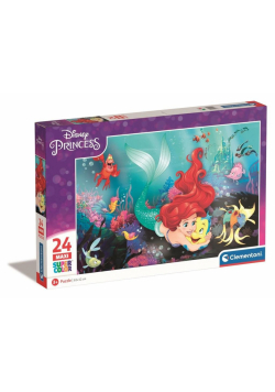 Puzzle 24 Maxi Super Kolor Disney Little Memaid