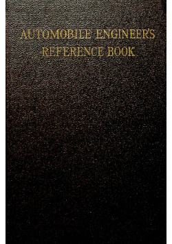 Automobile engineers reference book
