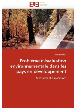 Problème d''évaluation environnementale dans les pays en développement