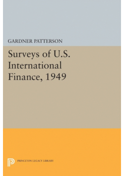 Surveys of U.S. International Finance, 1949