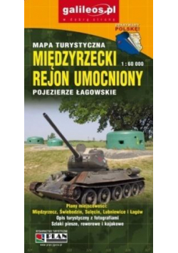 Mapa - Międzyrzecki Rejon/Pojezierze Łagowskie w.5
